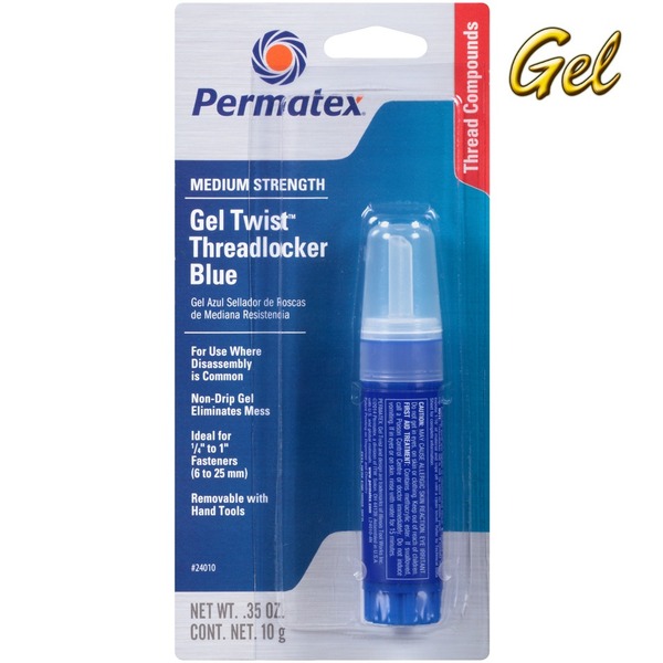 Blue Thread Locker Gel Tube