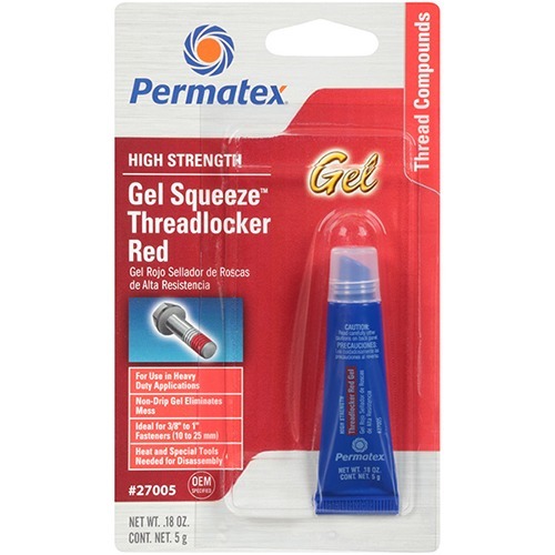 Red Thread Locker 5g Tube