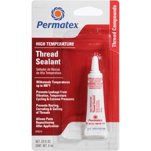 High Temp Thread Sealant 6 ml Tube