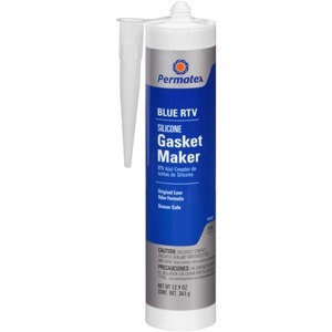 Sensor-Safe Blue RTV Silicone Gasket 11 oz Cartridge