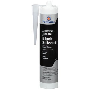 Black Silicone 
Adhesive Sealant 11 oz Cartridge