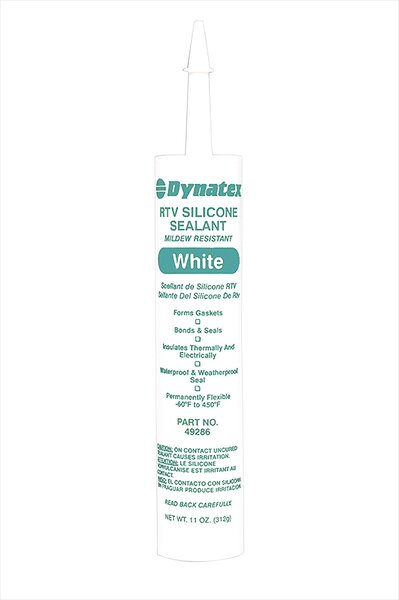 White Silicone Sealant 11 oz Tube