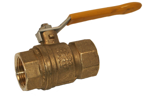 Brass Ball Valves 1/2" Pipe Female-Female Pipe