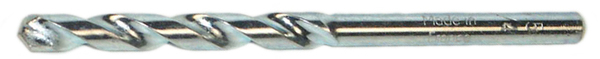 Masonry Drill Bit Carbide Tipped 3/16 Diameter 3/16 Shank