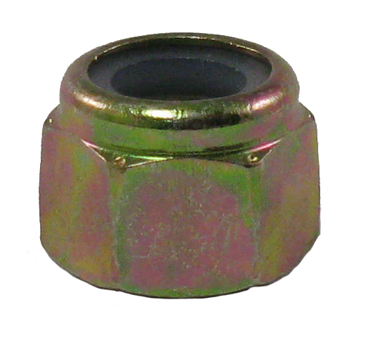 Gr 8 Nylon Lock Nut 7/8-9 Zinc Yellow