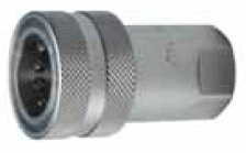 ISO B Interchange Poppet Style Coupler 1/2 Body 1/2 Port NPT Thread