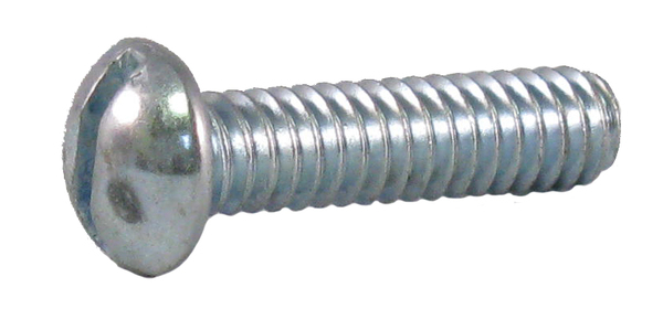 Machine Screw Slotted Round Head #8-32 X 2 Zinc