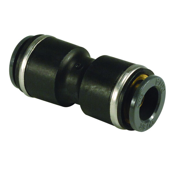 Brass PVC Push In Fittings Union Connector 1/8"