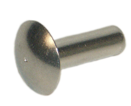 Solid Rivet 3/8 dia 7/8 grip Universal - Hard Head Aluminum