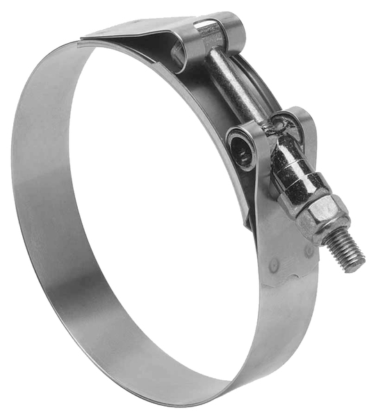 Stainless T Bolt Hose Clamp #138 3/4 band -Fits 1.38 TO 1.57