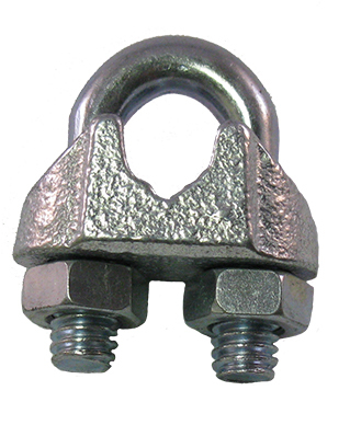 Wire Rope Clips Malleable 3/8