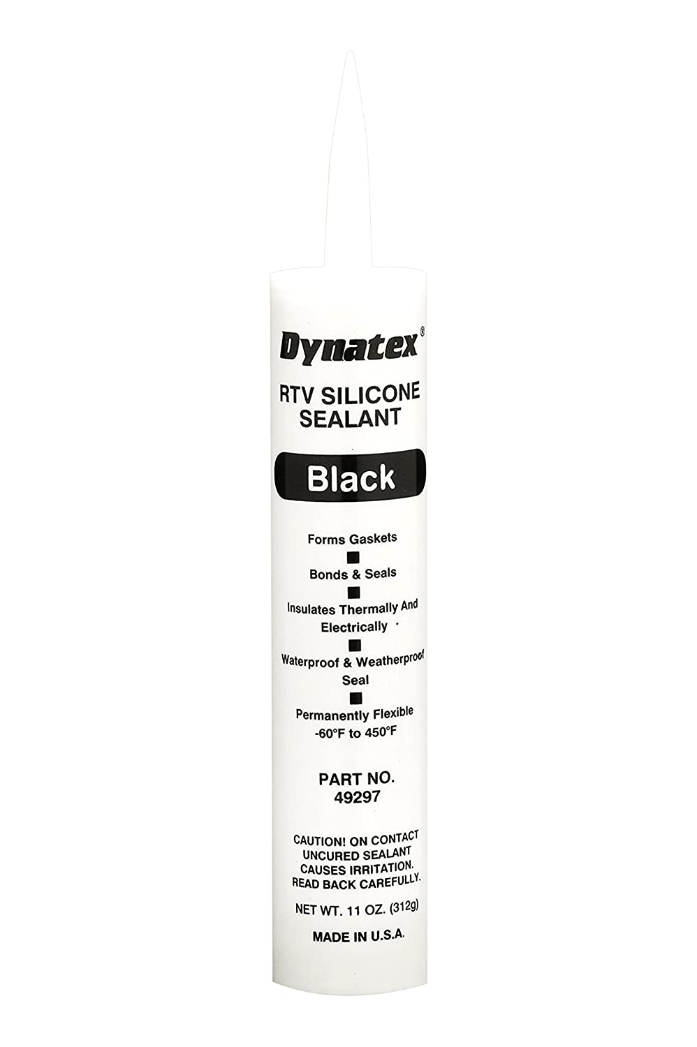 Black Silicone Sealant 11 oz Tube