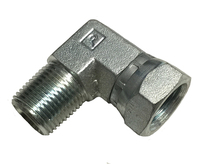 Pipe Swivel 90 deg Male Elbow 1/4 Male Pipe 3/8 Female Swivel Pipe