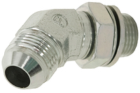 JIC To BSPP 45 Deg Male Connector 1/2 Male JIC 3/8 Male BSPP