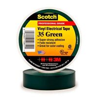 3M Colored Electrical Tape 35 3/4 X 66' Green