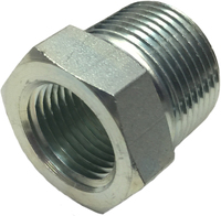 Pipe Hex Bushing 1/4 Male Pipe 1/8 Female Pipe