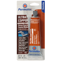 Ultra Copper RTV Silicone Gasket 3 oz Tube