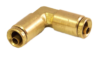 Brass Push In DOT 90 Deg Union 1/8"