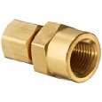 Brass Compression Female Connector 1/4" Tube 1/8" Pipe