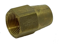 Brass Compression Long Nut 1/2" Tube