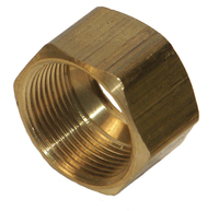 Brass Compression Nut 1/4" Tube