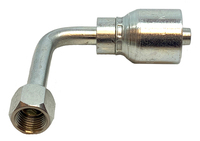 Oring Face Seal 90? Female Swivel 1/4 Hose 3/8 Pipe 0.9 drop