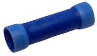 Large Gauge Butt Connector Blue 6 ga