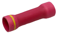Large Gauge Step Down Butt Connector Red 8 ga to 6 ga