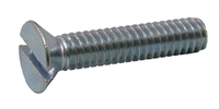 Machine Screw Slotted Flat Head #6-32 X 3/4 Zinc