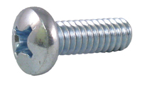 Machine Screw Phillips Pan Head #4-40 X 1/4 Zinc