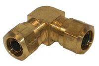 Brass Nylon Air Brake Union Elbow 5/8" Tube