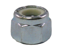 Metric Nylon Lock Nut M4-0.70 Zinc