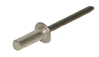 Closed End Pop Rivet  3/16 dia .251-.375 grip Alum / Steel Hollow Core