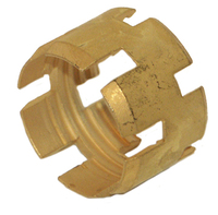 Brass Rubber Air Brake Sleeve 3/8" Hose