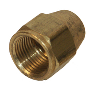 Brass SAE 45Deg Flare Nut 3/16" Tube 1110X3