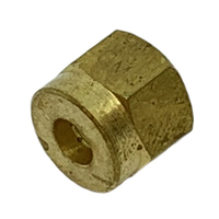 Brass Split Sleeve Fittings For Nylon Tubing Nut 1/8" Tube