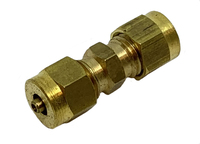 Brass Split Sleeve Fittings For Nylon Tubing Union 1/8" Tube