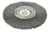 Crimped Wire Wheel 6 X 1/2 - 5/8 Coarse